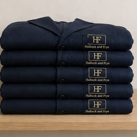 Customized suit jackets for corporate and professional services